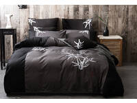 Super King size Oriental Bamboo Quilt Cover Set